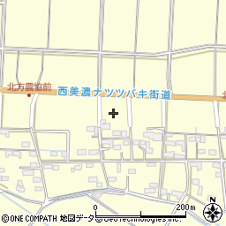 岐阜県揖斐郡揖斐川町北方1665周辺の地図