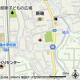 神奈川県相模原市南区磯部1156-1周辺の地図