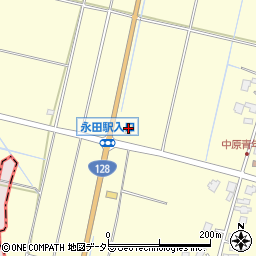 ローソン大網永田店周辺の地図