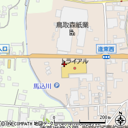 鳥取県東伯郡琴浦町逢束1278周辺の地図