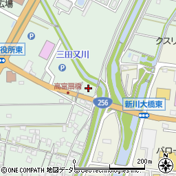 岐阜県山県市高木1327周辺の地図