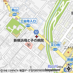 しゃぶ葉新横浜店周辺の地図