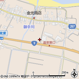 鳥取県東伯郡琴浦町逢束213周辺の地図