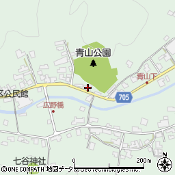 京都府与謝郡与謝野町加悦奥293周辺の地図