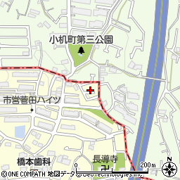 神奈川県横浜市神奈川区菅田町1677周辺の地図