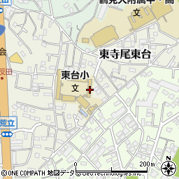 神奈川県横浜市鶴見区東寺尾東台12-1周辺の地図