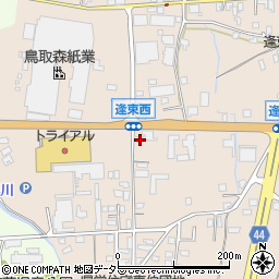 鳥取県東伯郡琴浦町逢束1088周辺の地図