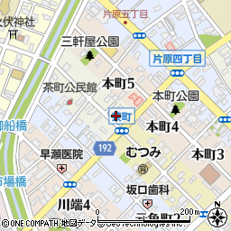 鳥取県鳥取市茶町105周辺の地図
