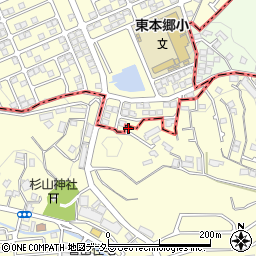 神奈川県横浜市神奈川区菅田町1588周辺の地図