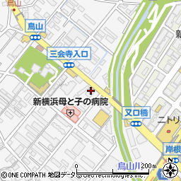 おはしｃａｆｅガスト　新横浜店周辺の地図