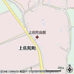 上佐陀会館周辺の地図