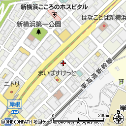 Ｄパーキング新横浜１丁目第２駐車場周辺の地図