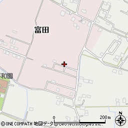 千葉県大網白里市富田2087周辺の地図