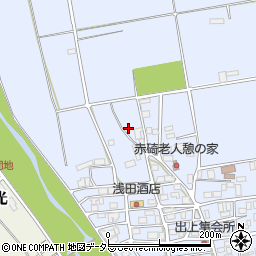 鳥取県東伯郡琴浦町出上284周辺の地図