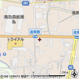 鳥取県東伯郡琴浦町逢束1084周辺の地図
