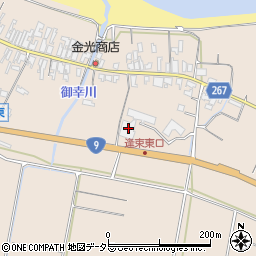 鳥取県東伯郡琴浦町逢束125周辺の地図