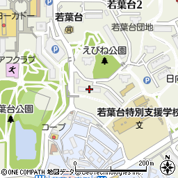 若葉台団地２－２６号棟周辺の地図