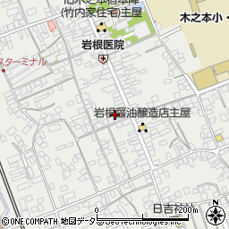 滋賀県長浜市木之本町木之本1124周辺の地図