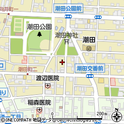 サンシャイン潮田センター周辺の地図