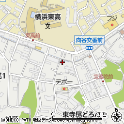 ダスキン東寺尾支店周辺の地図