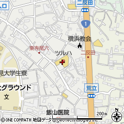 神奈川県横浜市鶴見区東寺尾6丁目2周辺の地図