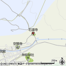石道寺周辺の地図