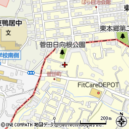 神奈川県横浜市神奈川区菅田町353周辺の地図