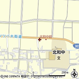 岐阜県揖斐郡揖斐川町北方1904周辺の地図