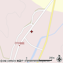 兵庫県豊岡市但東町中山52周辺の地図