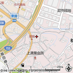 長野県飯田市松尾上溝2779-1周辺の地図