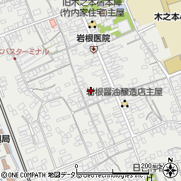 滋賀県長浜市木之本町木之本1248周辺の地図