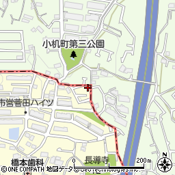 神奈川県横浜市神奈川区菅田町1668周辺の地図
