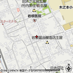 滋賀県長浜市木之本町木之本1122周辺の地図
