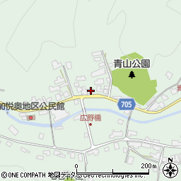 京都府与謝郡与謝野町加悦奥247周辺の地図