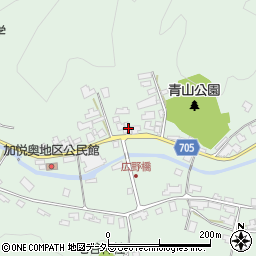 京都府与謝郡与謝野町加悦奥249周辺の地図
