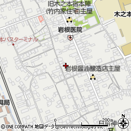 滋賀県長浜市木之本町木之本1252周辺の地図