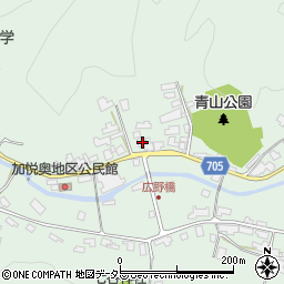 京都府与謝郡与謝野町加悦奥248周辺の地図