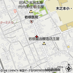 滋賀県長浜市木之本町木之本1123周辺の地図
