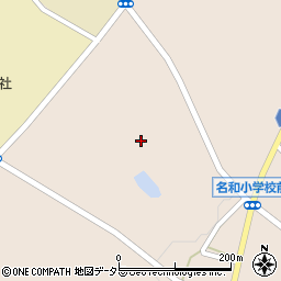 鳥取県西伯郡大山町新坪田周辺の地図