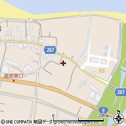 鳥取県東伯郡琴浦町逢束30周辺の地図