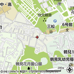 神奈川県横浜市鶴見区東寺尾東台18-36周辺の地図