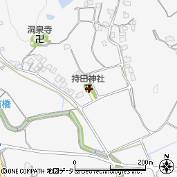 島根県松江市西持田町915周辺の地図