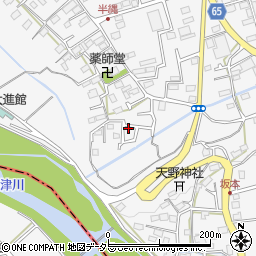 神奈川県愛甲郡愛川町中津5587-4周辺の地図