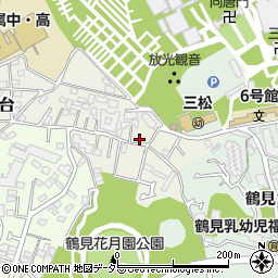 神奈川県横浜市鶴見区東寺尾東台18-38周辺の地図