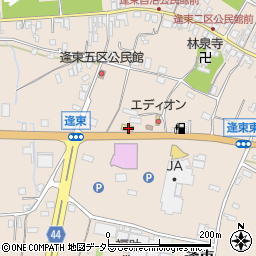 鳥取県東伯郡琴浦町逢束1313周辺の地図