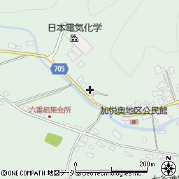 京都府与謝郡与謝野町加悦奥617周辺の地図