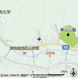 京都府与謝郡与謝野町加悦奥254周辺の地図