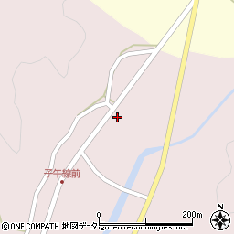 兵庫県豊岡市但東町中山50周辺の地図