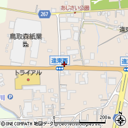 鳥取県東伯郡琴浦町逢束1082周辺の地図