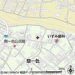 長野県飯田市鼎一色258-3周辺の地図